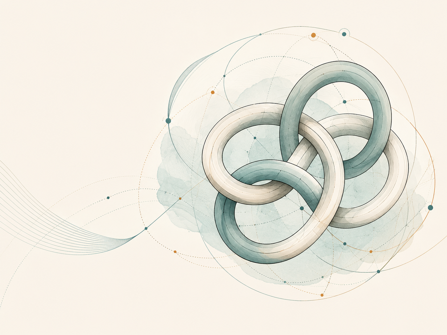 Illustration for topology and knot theory.
