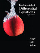 Cover of Fundamentals of Differential Equations by Nagle, Saff, and Snider.